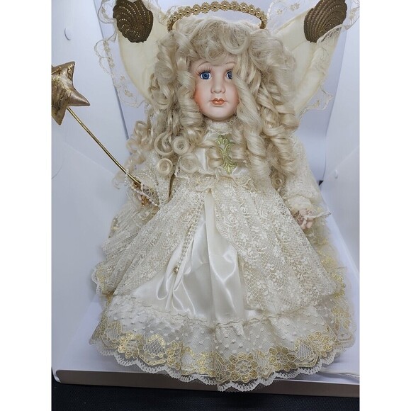 Angel Doll 24"+ Animated Wings & Arms Move Motionette - WORKING Beautiful - Picture 11 of 16